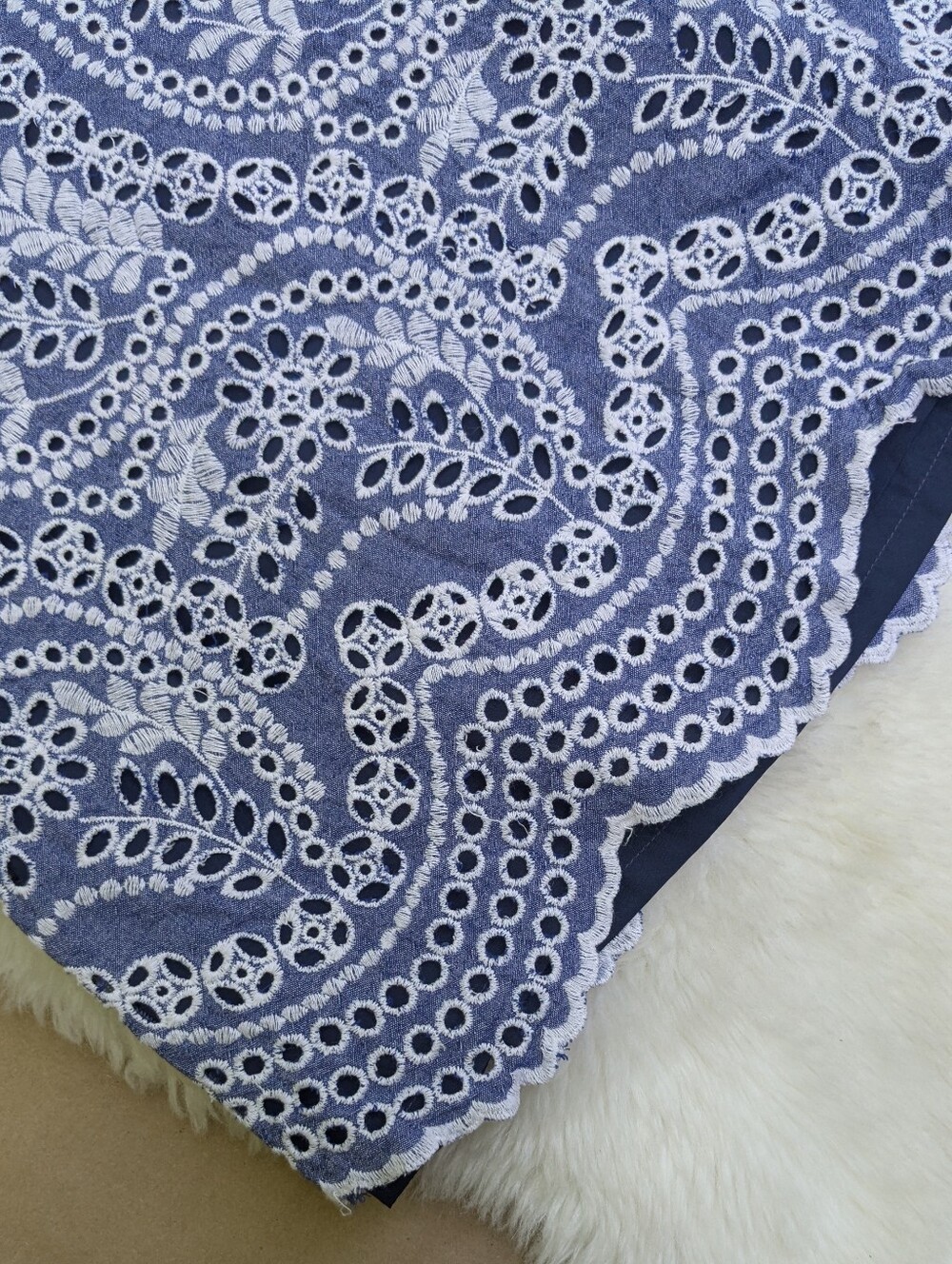 Loft Embroidered Skirt - Picture 2 of 4